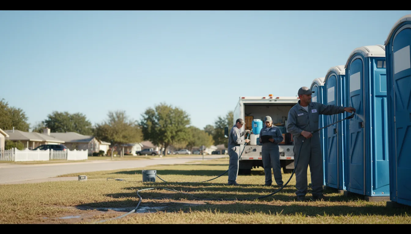 Long-Term Portable Toilet Rental in Tiffin, IA near me